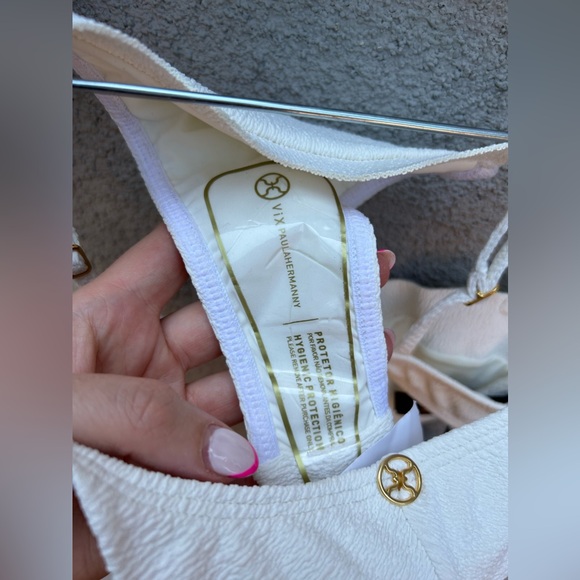 Vix Swimwear Firenze Lou Bikini Top + Firenze Lou Cheeky Tie Side Bottom NEW! - Picture 5 of 14